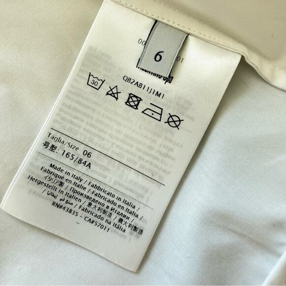 NWT!!! Valentino women cotton blouse size 6 Retail 950$ - Picture 7 of 11